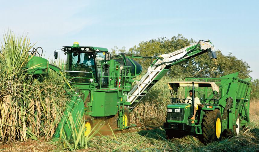 John Deere Sugarcane Harvester in Pakistan