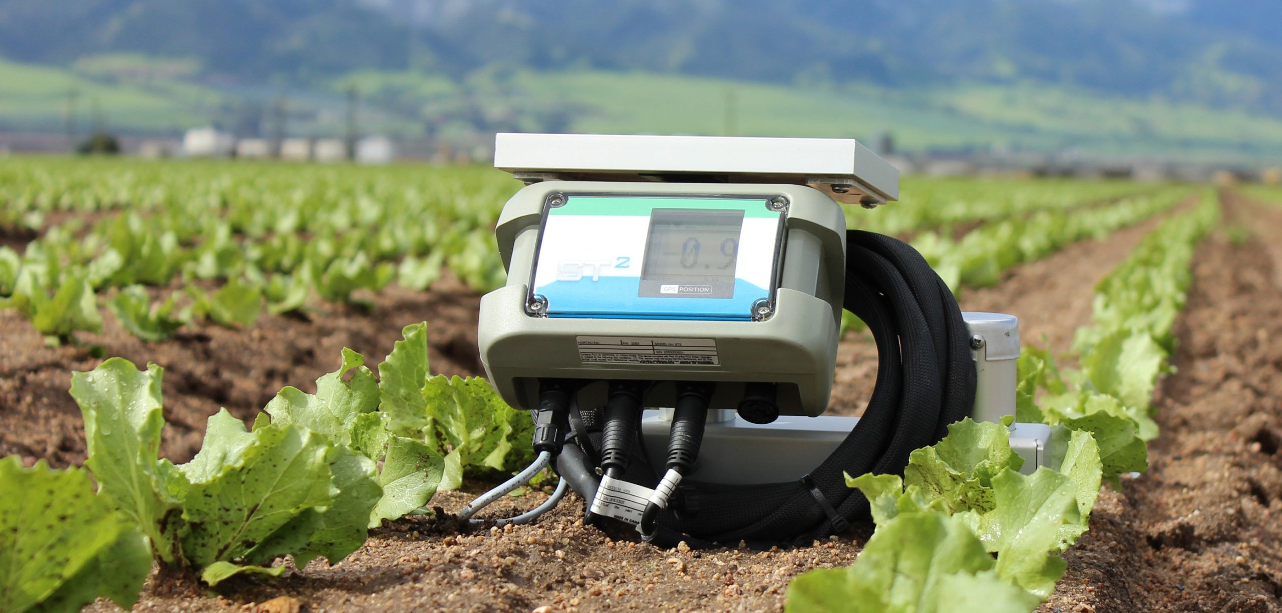 IoT Soil Monitoring Device in Field